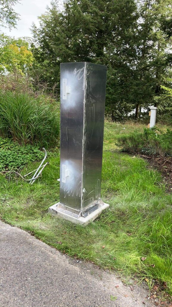 Caissons en aluminium